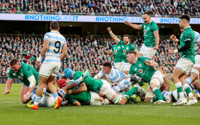 james-lowe-celebrates-as-josh-van-der-flier-scores-a-try