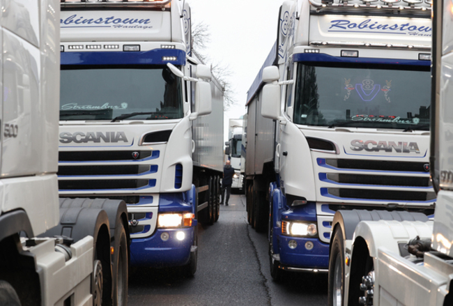 Trucker protest 011