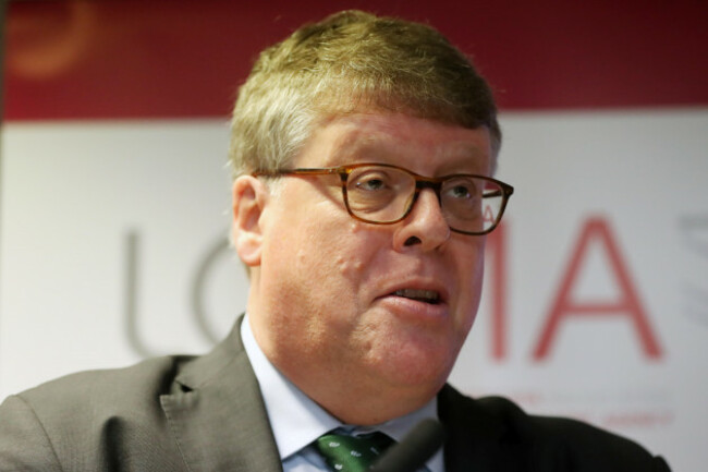 irelands-most-senior-brexit-negotiator-rory-montgomery-speaking-at-a-brexit-conference-at-the-aisling-hotel-in-dublin-to-examine-how-local-authorities-and-their-areas-may-be-impacted-by-brexit