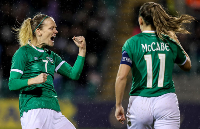 diane-caldwell-and-katie-mccabe-celebrate-after-georgia-score-an-own-goal