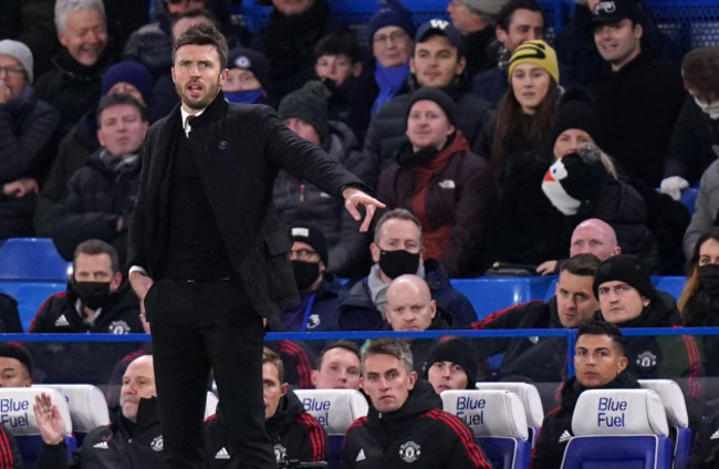 file-photo-dated-281121-of-manchester-united-caretaker-manager-michael-carrick-who-says-he-has-not-yet-spoken-to-incoming-interim-boss-ralf-rangnick-issue-date-wednesday-december-1-2021
