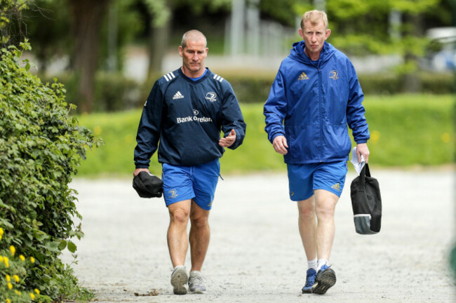 stuart-lancaster-and-leo-cullen-arrive