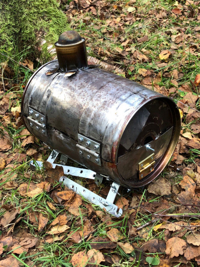 Homemade Portable Stove-BBQ