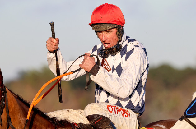 davy-russell-celebrates-after-winning-on-galvin