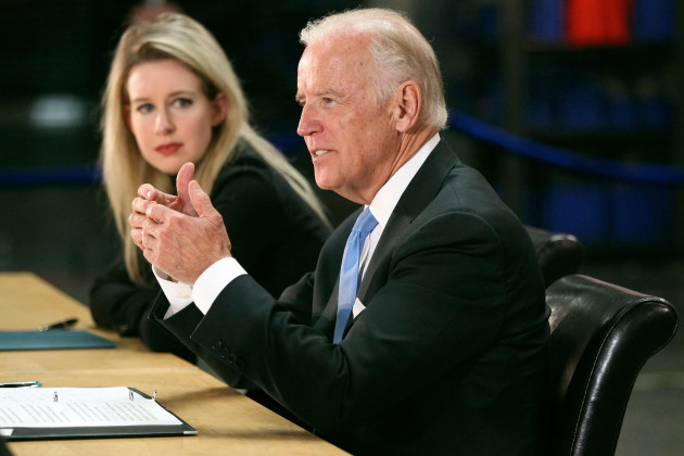 newark-calif-usa-23rd-july-2015-vice-president-joe-biden-right-speaks-as-elizabeth-holmes-founder-and-ceo-of-theranos-left-listens-during-a-visit-to-theranos-manufacturing-in-newark-calif
