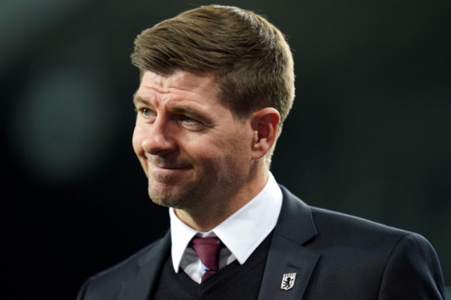 file-photo-dated-20-11-2021-of-aston-villa-manager-steven-gerrard-who-wants-to-keep-axel-tuanzebe-at-aston-villa-after-the-on-loan-defender-was-linked-with-napoli-issue-date-friday-december-31-2021