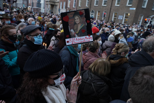 people-attending-a-vigil-at-leinster-house-dublin-for-the-murdered-aisling-murphy-who-died-after-being-attacked-while-she-was-jogging-along-the-grand-canal-in-tullamore-county-offaly-on-wednesday