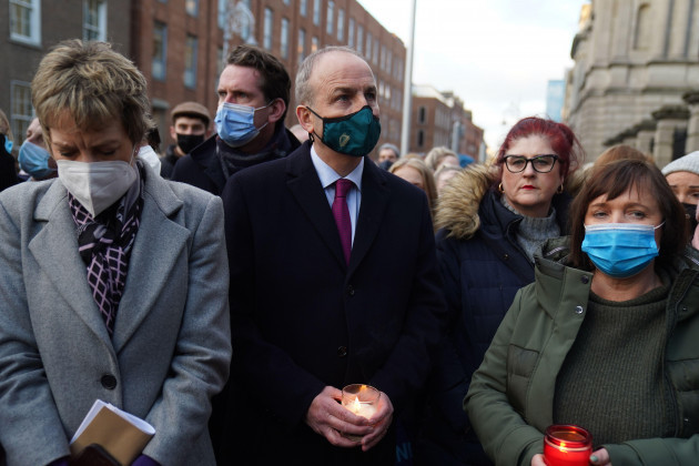 an-taoiseach-micheal-martin-with-ivana-bacik-left-attending-a-vigil-at-leinster-house-dublin-for-the-murdered-aisling-murphy-who-died-after-being-attacked-while-she-was-jogging-along-the-grand-can