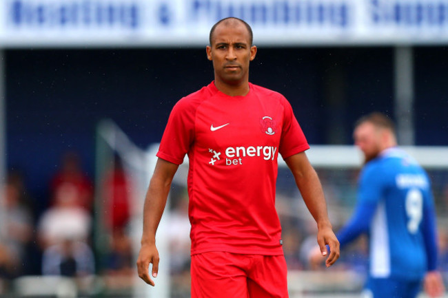 romauld-boco-of-leyton-orient-during-billericay-town-vs-leyton-orient-friendly-match-football-at-the-agp-arena-on-29th-july-2017