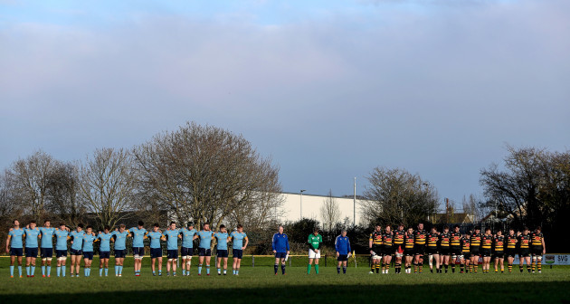 both-teams-stand-for-a-minutes-silence-in-memory-of-aisling-murphy