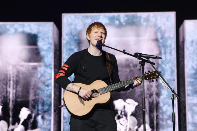 no-archive-no-sales-editorial-use-only-ed-sheeran-performs-during-day-two-of-capitals-jingle-bell-ball-with-barclaycard-at-londons-o2-arena-picture-date-saturday-december-12-2021
