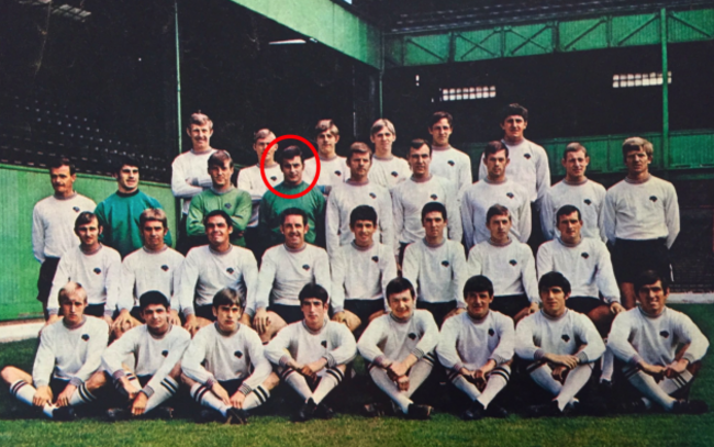 Derby County 1969-70 (far right of three keepers)