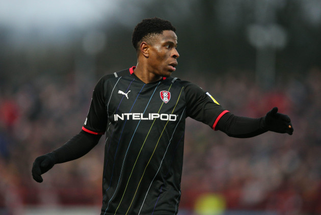 rotherham-uniteds-chiedozie-ogbene-during-the-sky-bet-league-one-match-at-the-wham-stadium-accrington-picture-date-sunday-december-26-2021