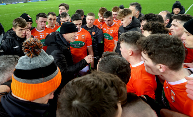kieran-mcgeeney-speaks-to-his-players-after-the-game