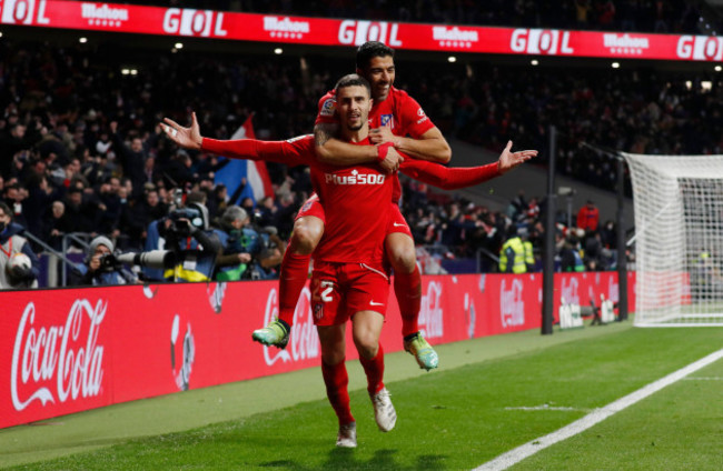 soccer-football-laliga-atletico-madrid-v-valencia-wanda-metropolitano-madrid-spain-january-22-2022-atletico-madrids-mario-hermoso-celebrates-scoring-their-third-goal-with-luis-suarez-reute