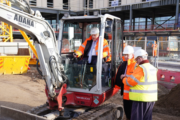 prime-minister-boris-johnson-in-the-cab-of-a-construction-digger-during-a-visit-to-talbot-gateway-in-blackpool-picture-date-thursday-february-3-2022