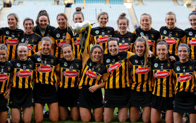 the-kilkenny-team-celebrate-with-the-trophy-after-the-game
