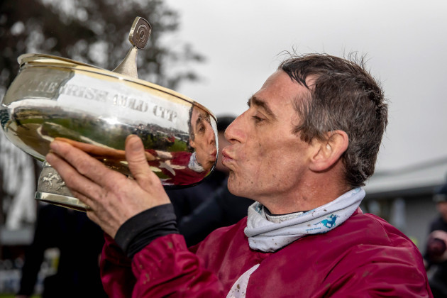 davy-russell-celebrates-winning-the-race-with-conflated