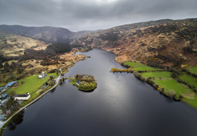 aerial-view-of-gougane-barra-island-county-cork-ireland