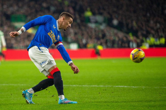 glasgow-scotland-2nd-february-2022-james-tavernier-of-rangers-during-the-cinch-premiership-match-at-celtic-park-glasgow-picture-credit-should-read-neil-hanna-sportimage