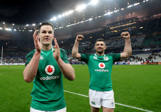 johnny-sexton-and-rob-kearney-celebrate-after-the-game