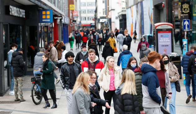 shoppers-go-about-their-business-in-belfast-city-centre-as-coronavirus-legal-restrictions-are-being-lifted-in-northern-ireland-and-being-replaced-with-guidance-picture-date-tuesday-february-15-202