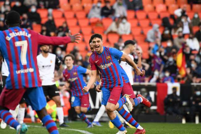 valencia-february-20-pedri-of-fc-barcelona-celebrates-after-scoring-a-goal-during-the-la-liga-match-between-valencia-cf-and-fc-barcelona-at-mestalla-stadium-on-february-20-2022-in-valencia-spain