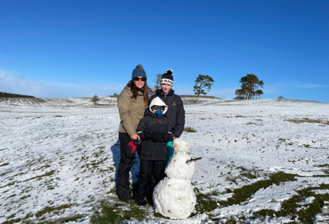 Snow on the Curragh 001