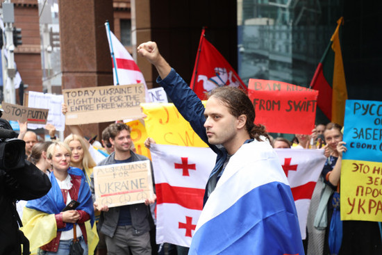 sydney-australia-25th-february-2022-dont-wait-for-the-big-war-act-now-to-stop-it-protest-in-martin-place-credit-richard-milnesalamy-live-news