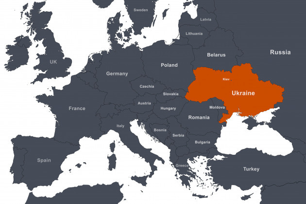 ukraine-on-europe-outline-map-with-borders-political-map-with-black-sea-region-and-territory-of-russia-crimea-belarus-poland-and-other-countries