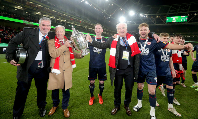 brian-kerr-ian-bermingham-garrett-kelleher-and-paddy-barrett-celebrate