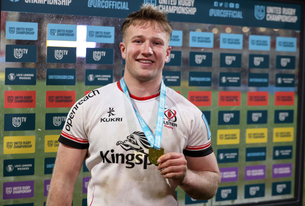 stewart-moore-with-his-player-of-the-match-award-after-the-game