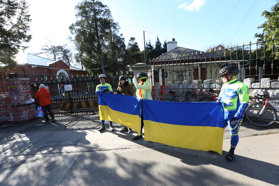 RUSSIAN EMBASSY PROTEST AM4Z8491