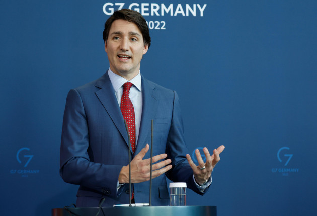 berlin-germany-09th-mar-2022-canadian-prime-minister-justin-trudeau-gives-a-press-conference-at-the-chancellors-office-in-berlin-after-talks-with-chancellor-scholz-credit-odd-andersenpool-afp