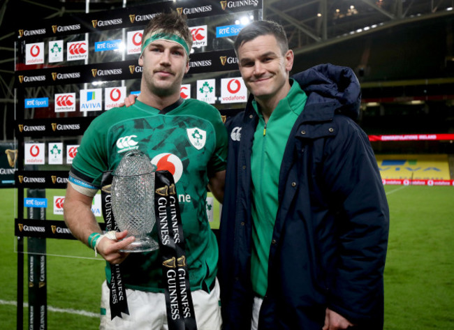 caelan-doris-is-presented-with-the-man-of-the-match-award-by-johnny-sexton