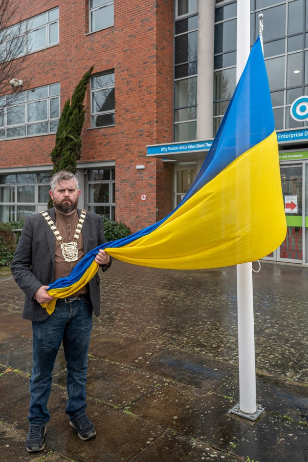 Ukranian Flag Raising (4 of 10) - Photo- Ben Ryan
