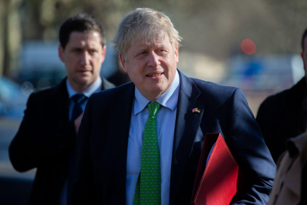 london-england-uk-15th-mar-2022-uk-prime-minister-boris-johnson-is-seen-walking-to-lancaster-house-to-attend-the-expeditionary-force-meeting-credit-image-tayfun-salcizuma-press-wire
