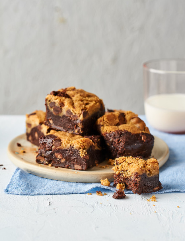 Cookie Dough Brownies