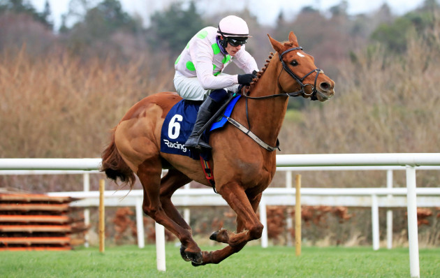 vauban-ridden-by-paul-townend-wins-the-second-race-during-day-one-of-the-dublin-racing-festival-at-leopardstown-racecourse-in-dublin-ireland-picture-date-saturday-february-5-2022