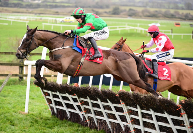 file-photo-dated-17-01-2021-of-colonel-mustard-right-whose-connections-are-set-to-bypass-the-cheltenham-festival-after-finding-sir-gerhard-a-little-too-hot-to-handle-at-leopardstown-on-sunday-issu