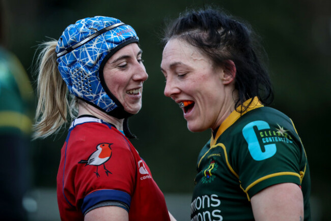 clodagh-ohalloran-with-lindsay-peat-after-the-game