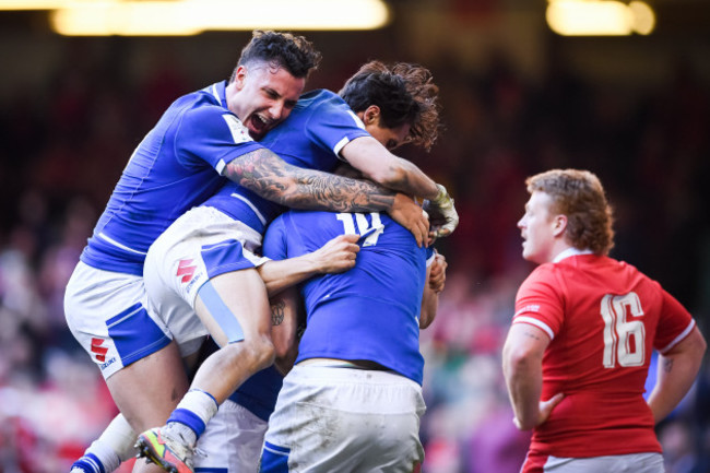 edoardo-padovani-celebrates-scoring-the-winning-try-with-ange-capuozzo-and-marco-zanon