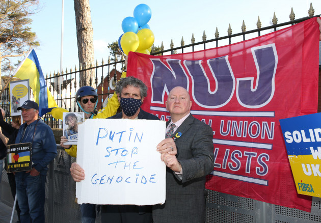 NUJ Stand Up for Ukraine 1