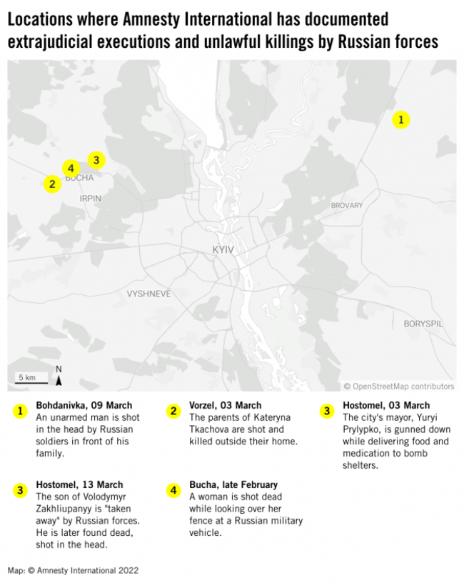 Locations Map