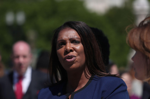 new-york-attorney-general-letitia-james-following-oral-arguments-regarding-the-census-citizenship-case-speaks-to-the-media-outside-the-u-s-supreme-courthouse-in-washington-u-s-april-23-2019-reut