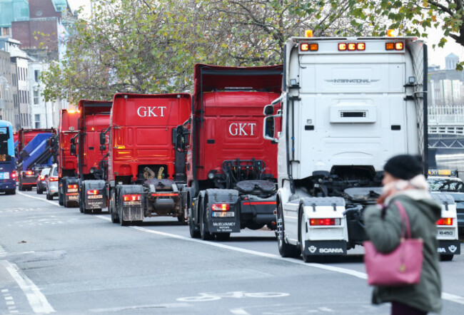 Trucker protest 001