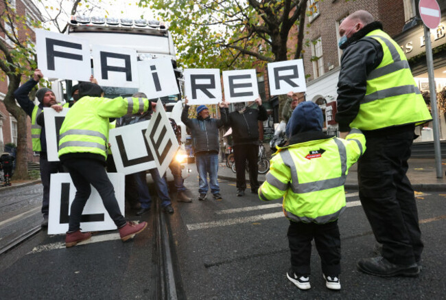 Trucker protest 019