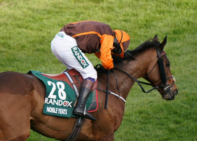 noble-yeats-ridden-by-sam-waley-cohen-celebrates-winning-the-randox-grand-national-handicap-chase-during-grand-national-day-of-the-randox-health-grand-national-festival-2022-at-aintree-racecourse-liv