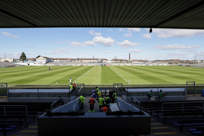 a-general-view-of-walsh-park-before-the-game