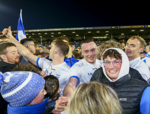 stephen-bennett-and-pauric-mahony-with-fans-at-the-end-of-the-game